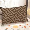 Geometric Pattern Rectangular Pillowcase Suitable For Sofa Bedroom Car Pillow Cover Cushion Rectangular Back Cushion