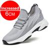 Fashion Men Elevator Shoes Height Increase Sneakers Shoes for Men 10cm Breathable Casual Shoes Invisible Inner Heightening 8cm Men Shoes