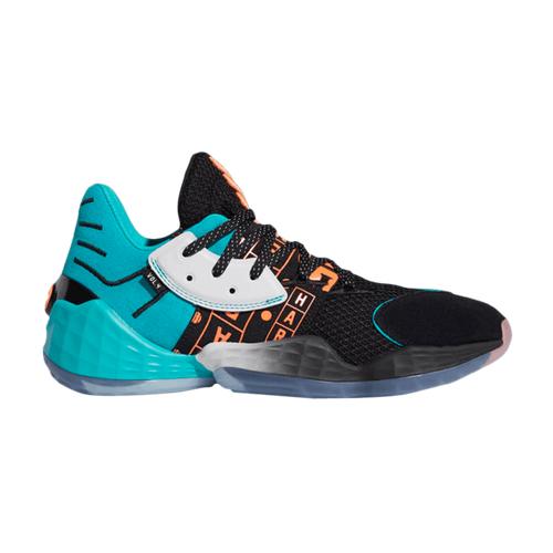 

Adidas Харден Том. 4 Geek Up EH1999 EU 40 коралловый/чёрный