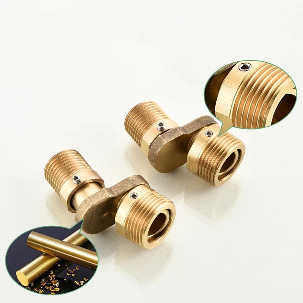 Flexible Adjustable Copper Shower Faucet with Brass Construction 360 Degree Rotation and Outlet Angle from 0 to 40 Degrees