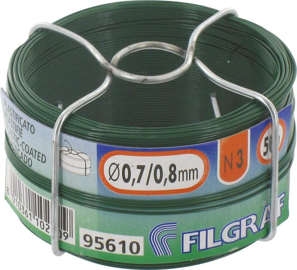 Green Coated Wire No. 6 - 1.40mm X 50m - 240g