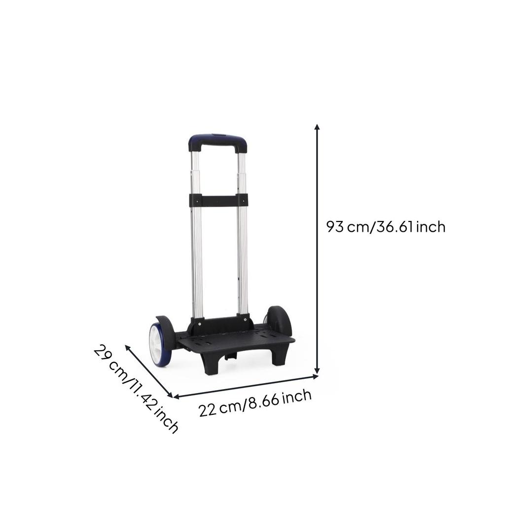 Folding Rolling Backpack Carrier | Foldable, Trolley, for Travel