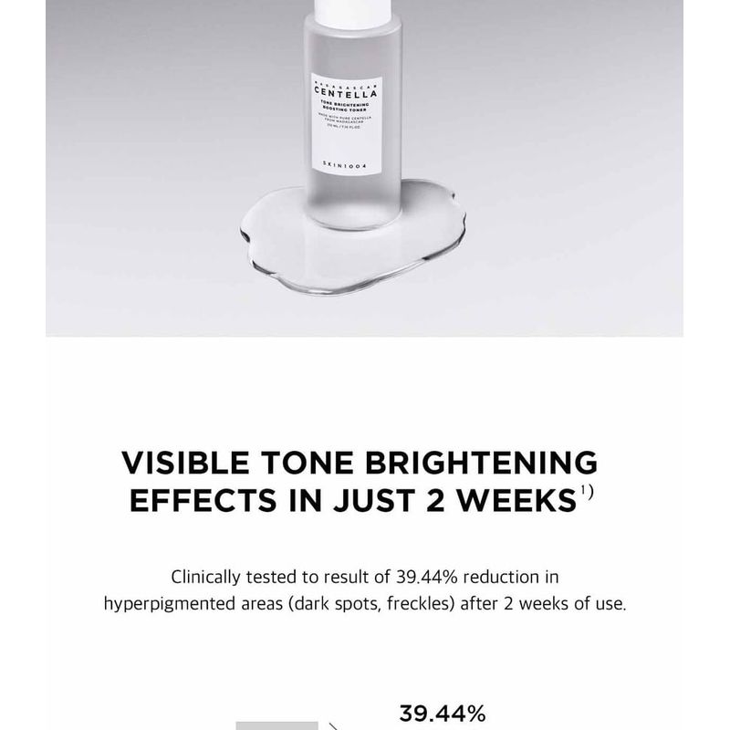 SKIN 1004 - Madagascar Centella Ton aufhellender Boosting Toner