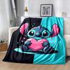 1pc Cute Stitch Printing Blanket - Soft, All-Season Throw for Living Room, Bedroom,Personalized Gift with Adorable Cartoon Design