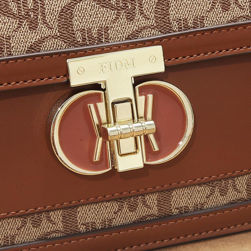 Women's bag niche high-end shoulder bag 2025 new bag messenger bag women's pu portable versatile women's bag