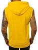 Giacca Cardigan Estiva Sottile da Uomo Senza Maniche con Cappuccio