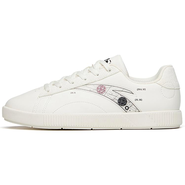 

Anta Life Collection Casual Slip Resistant Abrasion Resistant Low top Skateboard Shoes Women s Ivory White 122148062-1 37.5
