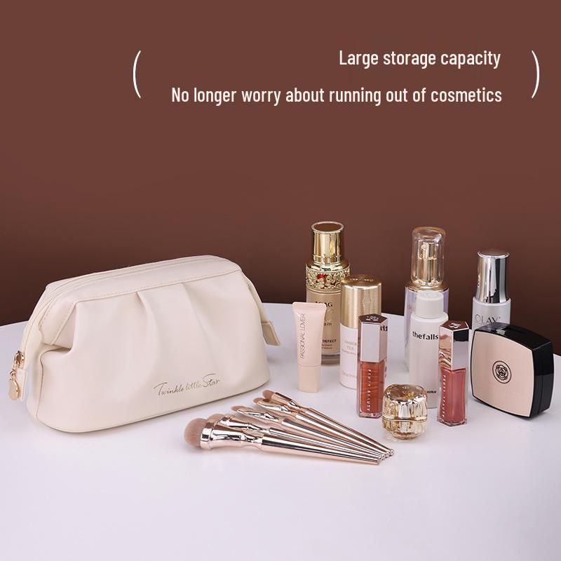 Large Capacity High-End Makeup Clutch & Coin Purse