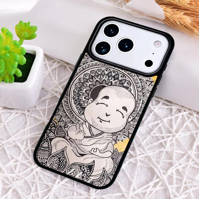 Lord Buddha soft Phone Case for iPhone 17 Air 16 15 11 12 14 13 Pro Max Shockproof Cover