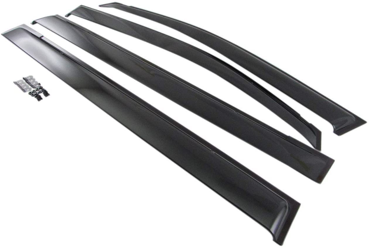 

BRIGHTZ Noah 70 75 Side door visor with metal fittings ZRR70G ZRR70W ZRR75G ZRR75W ZRR70 ZRR70 ZRR75 ZRR75 [INJ-V-108]