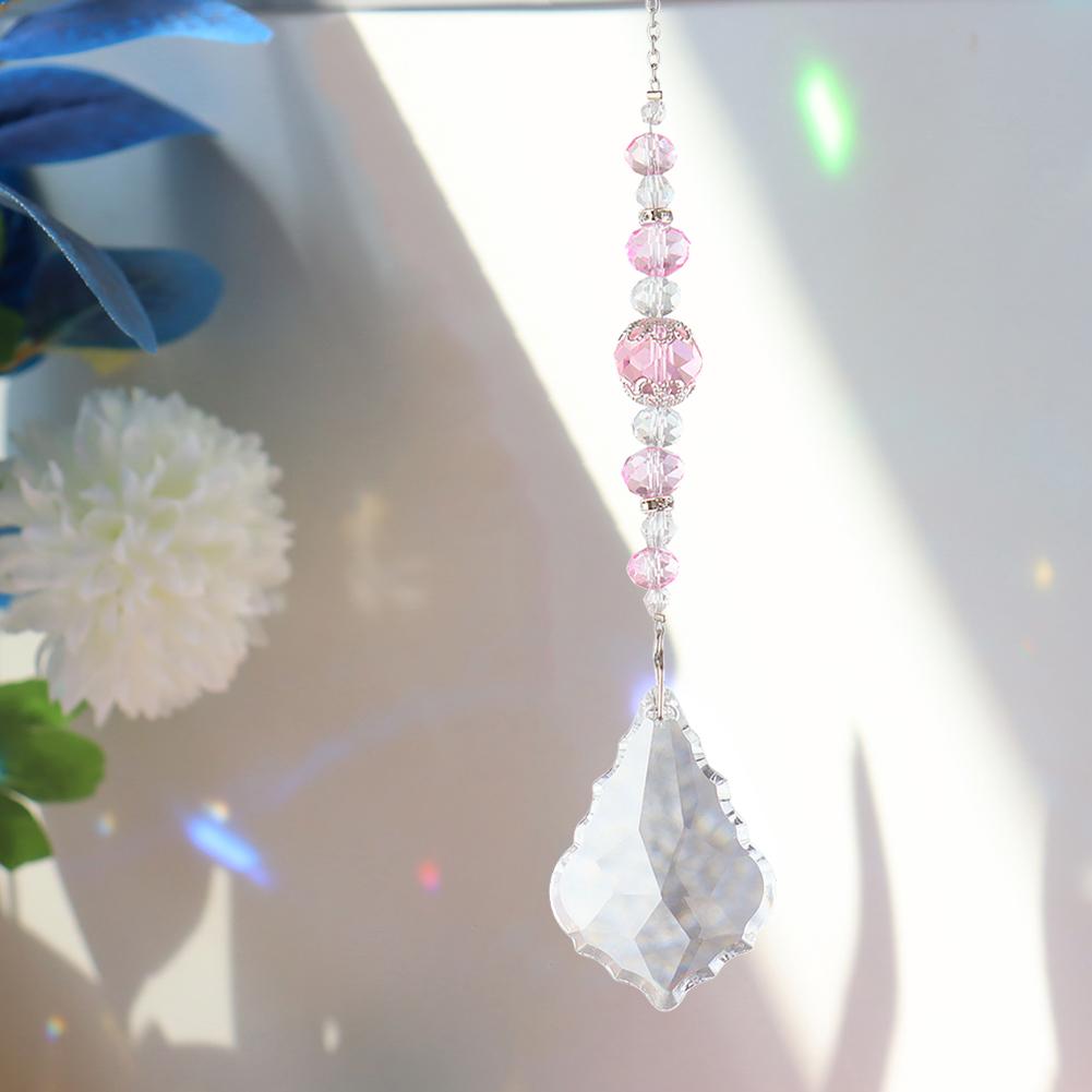 Crystal Light Collection Pendant  Hangable Crystal Pendant Car Accessories Window Accessories Outdoor Garden Decoration