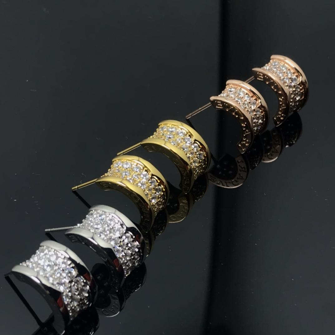 

Luxury S925 Sterling Silver Trend Earrings Couple Jewelry Accessory