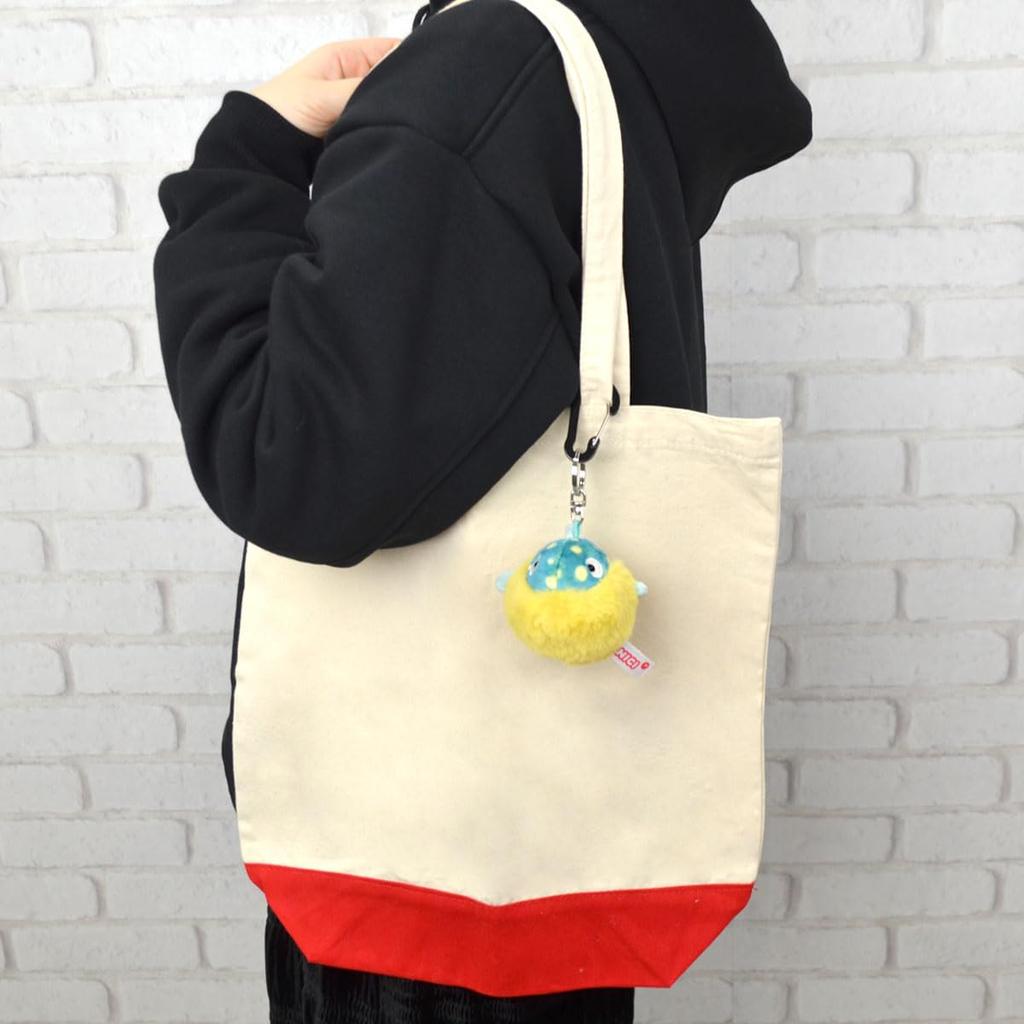 Niki Sunset Dream 2024 Pufferfish Volker 8cm BB Keychain for Kids Keyring,