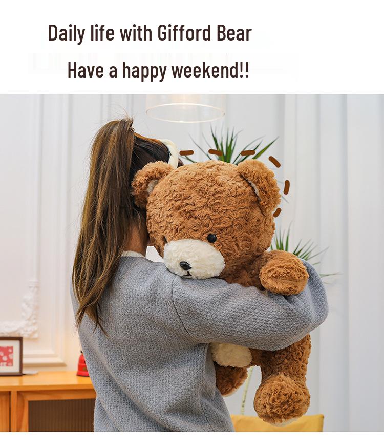 Adorable Teddy Bear Plush Doll - Perfect Children's Birthday Gift