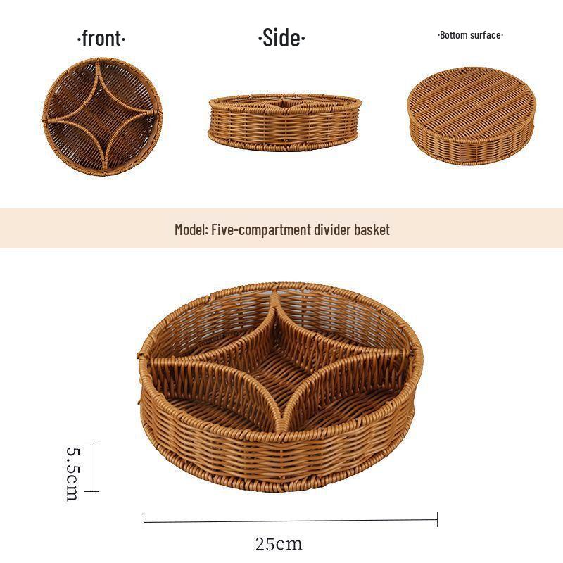 Сервировочная тарелка для закусок и жареной пищи ZISIZ