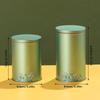 Tinplate Tea Caddy Sealed Storage Tank Portable Travel Tea Boxes Tea Tin Containers Coffee Canister Kitchen Spice Candy Jar