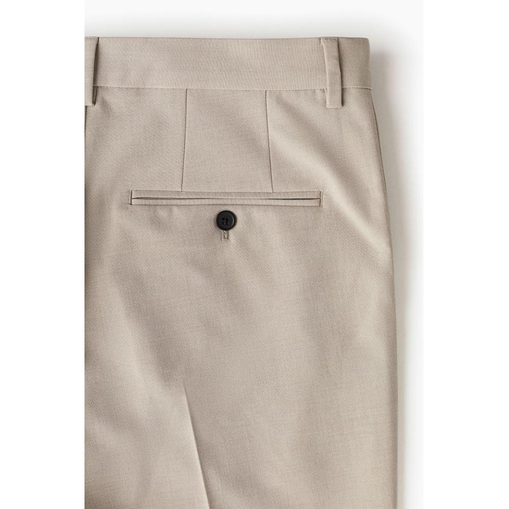 H M sliM Fit Pants Beige