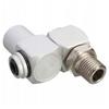 360 Degree Swivel Air Hose Connector Adapter 1/4 Inch Air Tool Swivel Fitting Pneumatic Part For Air Compressor