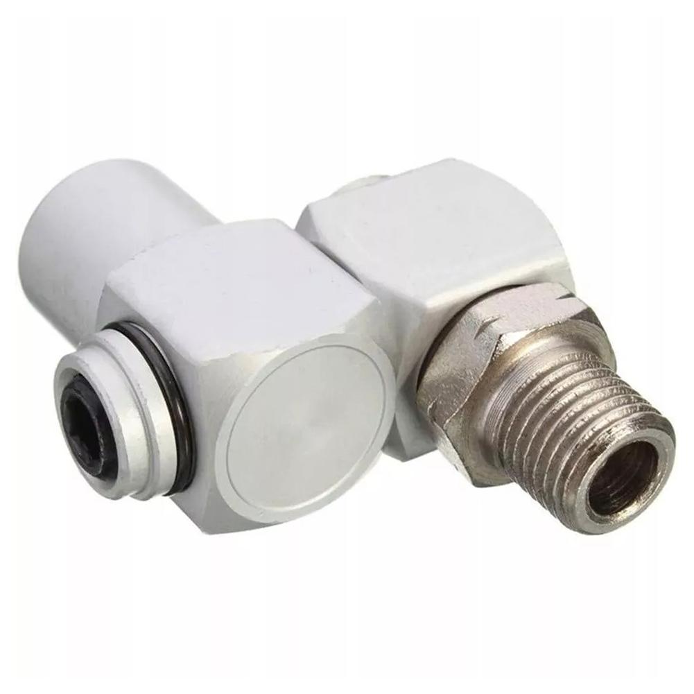 360 Degree Swivel Air Hose Connector Adapter 1/4 Inch Air Tool Swivel Fitting Pneumatic Part For Air Compressor