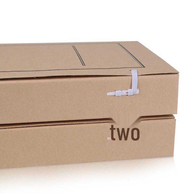 A4 Document Archive Box 10-Pack, Acid-Free, Thickened Standard for File Storage.