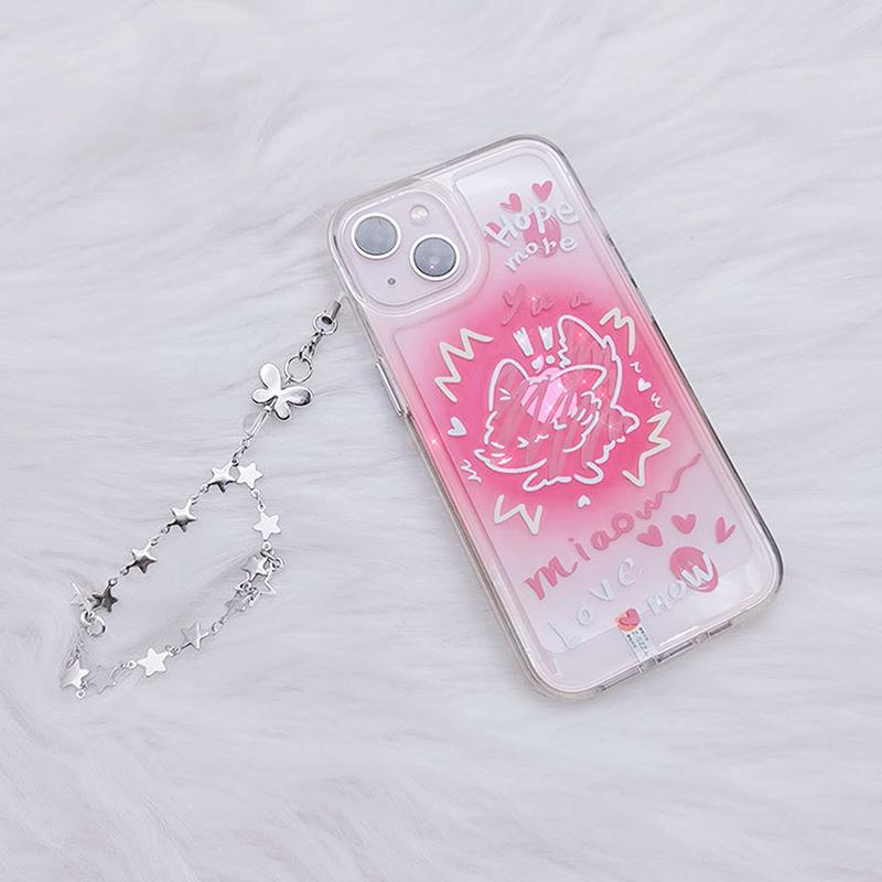 

1 шт. Оригинальные DIY Ручной работы Милые Сплавные Подвески для Телефона Женский Кулон Кавайи Брелок Ремешок Шнурок Со Звездочкой Мультяшные Аксессуары 18.7cm