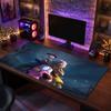 Big Mouse PadCourage the Cowardly Dog Extended Soft Desk Mat Gaming Office Computer Table Decor Mat