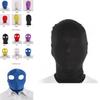 Halloween Sexy Cosplay Party Lycra Spandex Zentai Open Eyes Mouth Full Mask Hood