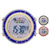 Mini Watch Car Mounted Metal Clock Electronic Clock Waterproof Bicycle Motorcycle Watch Auto Car Clock Dashboard Clock In Car