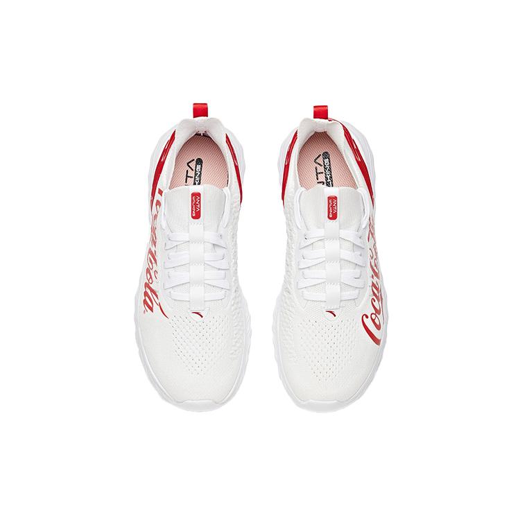 ANTA Training Shoes Women's Low top Anta White/University Red 122027712-1