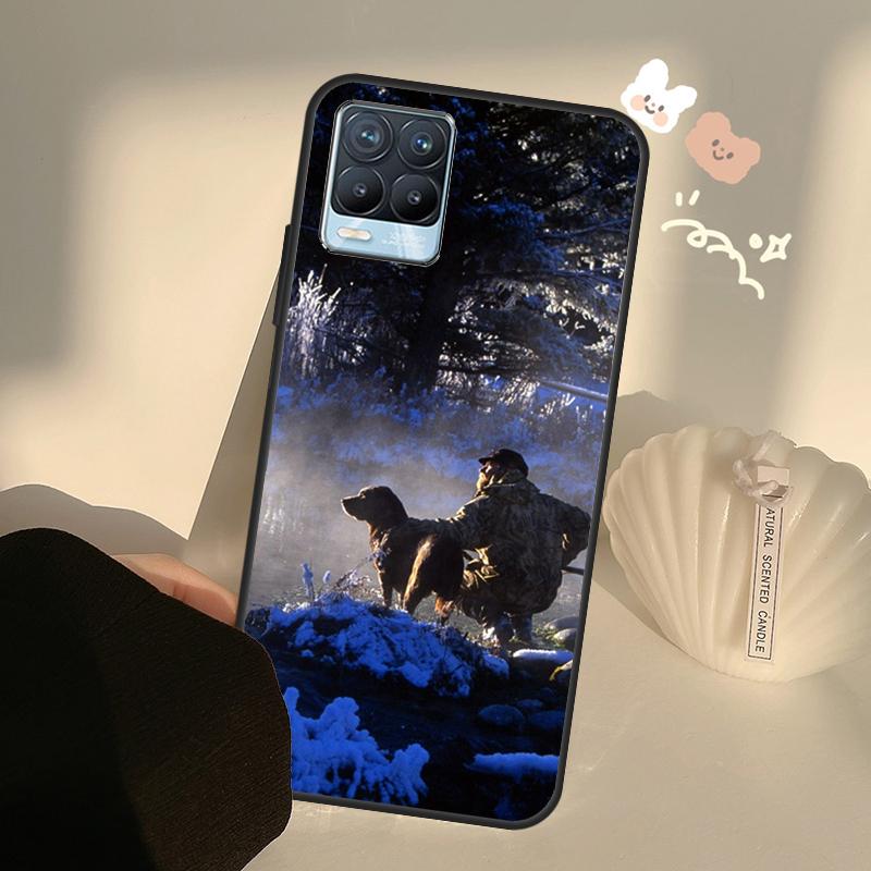 

Hunting Animal and Fishing Man For Realme 8 9 Pro Plus GT Neo 2 GT Master 9i 8i Phone Case For OnePlus 9 10 Pro 9R Nord2 Realme 8i