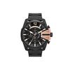 Watch Quartz Movement Stainless Steel Strap 59Mm Black Dial Men Watches DZ4309