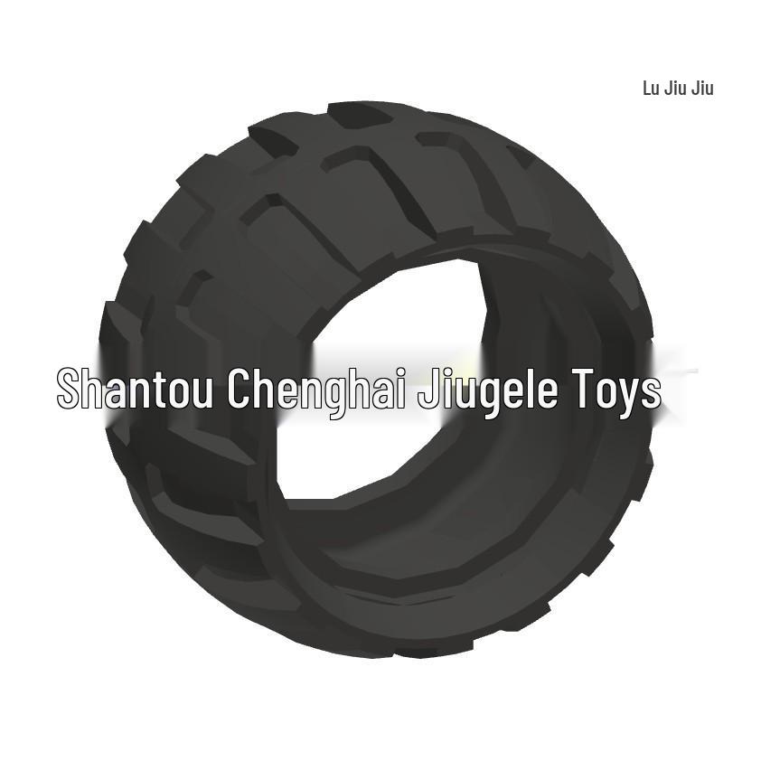 Cross-Border MOC 61481 Building Block Parts - 43x26mm Tire, Minimum Order 1KG