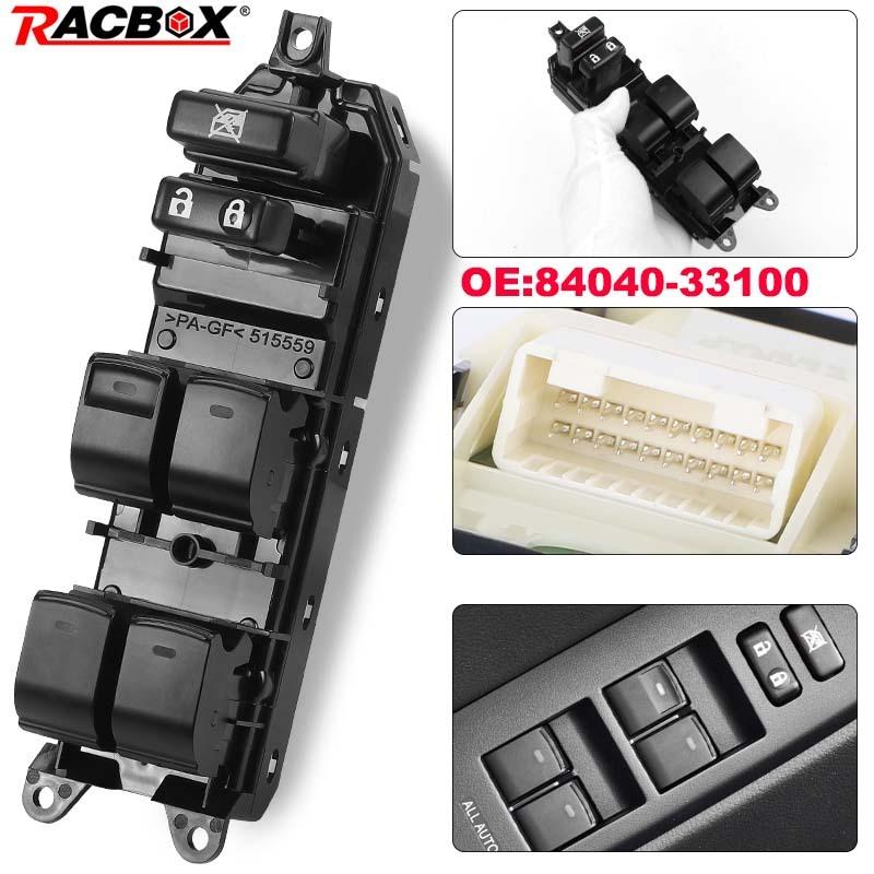 84040-33100 Window Control Left Right Switch Power Window Switch For Toyota Camry Crown LAND CRUISER PRIUS Vellfire 2008-2015