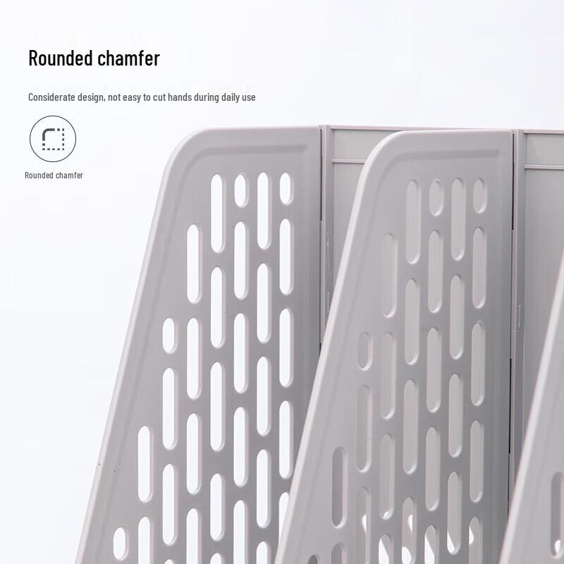 Deli 4-Compartment File Organizer