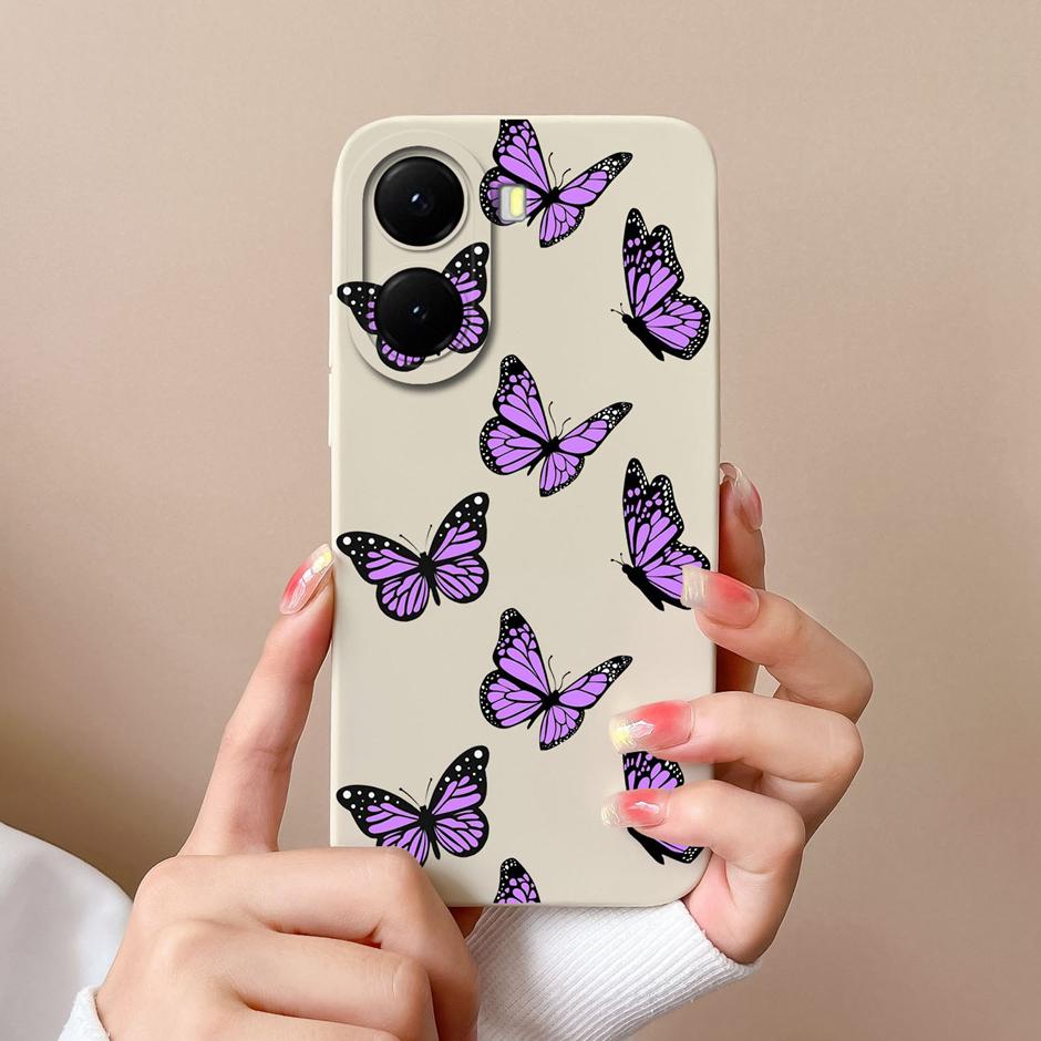 Cases For Xiaomi PocoX7 X7Pro Colorful Love Heart Girl Dustproof Drop-Resistant Portable Bumper For Xiaomi Poco X7 Pro Housing