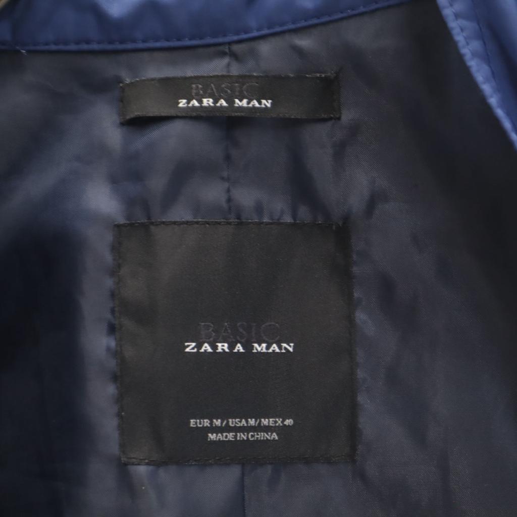 ZARA MAN BASIC Blouson M Marine Jacke Herren Gebraucht