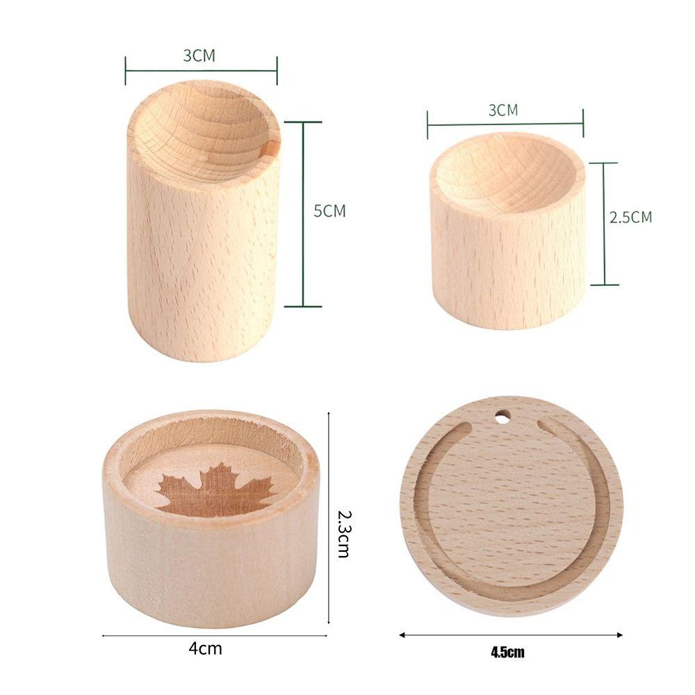 Durable Wooden Essential Oil Diffuser Refreshing Sleep Slowly Volatile Aromatherapy Inhaler Long-lasting Floral Wood Ornaments