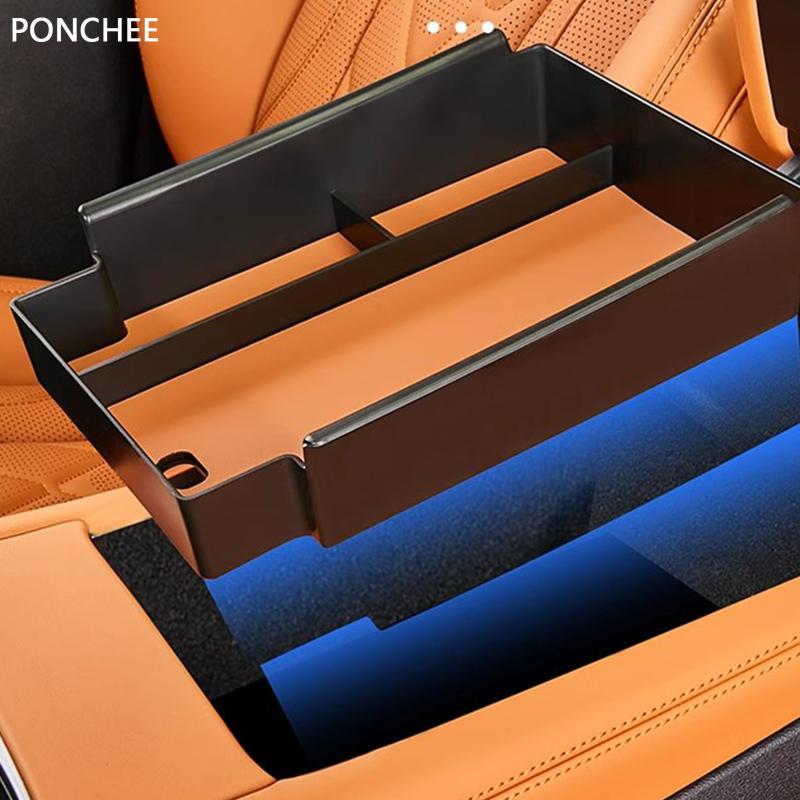 For BYD Sealion 7 2024 Center Console Armrest Storage Box Storage In The Armrest Box Automobile Modification Supplies