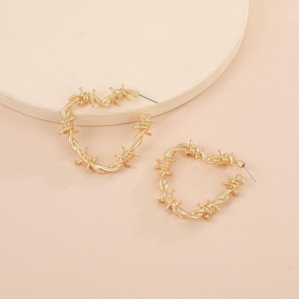 Retro Hoop Earrings Punk Drop Earrings New Earrings  Jewelry Gift