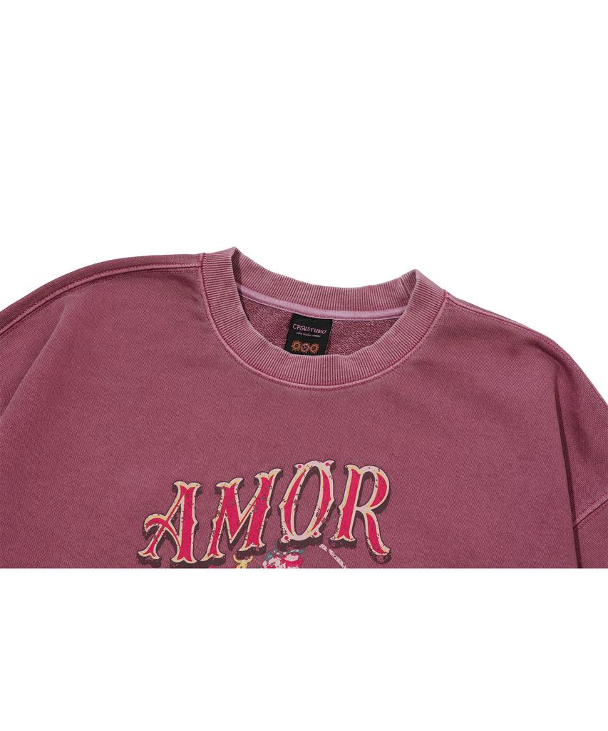 CPGN STUDIO Begonia Pigment Sweatshirt Dusty Pink