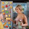 Cartoon Food Fridge Magnets Refrigerator Magnets Lovely Fridge Magnets Decorative Magnets for Whiteboard,Fridge,Map,