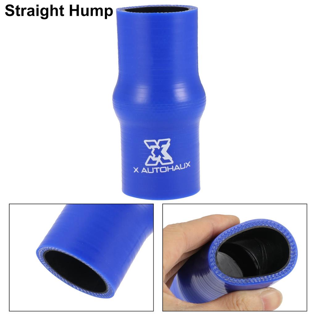 X AUTOHAUX Hump Silikonschlauch, Silikon Hump Schlauch, Ladeluftkühler, 4-lagig verstärkt, Kraftstoffschlauch,