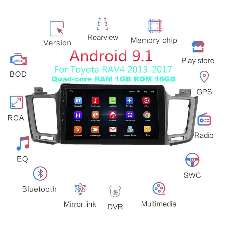 Toyota RAV4 13-17 Car Radio - 10.1" Android 9.1 GPS