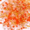 200 Pièces 4MM Perles de Verre Forme Cônes Cristaux Facettés pour la Fabrication de Bijoux Bracelet Collier Boucles d'Oreilles Perles DIY