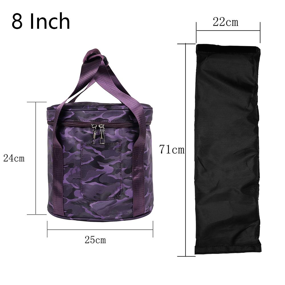 IRIN Crystal Bowl Case Purple Singing Bowl Handbag 8/10/12/14 Inch Crystal Bowls Bag Percussion Instrument Parts & Accessories