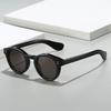 SHAUNA Fashion Round Jelly Color Women Sunglasses Shades UV400 Retro Punk Rivets Men Matte Sun Glasses