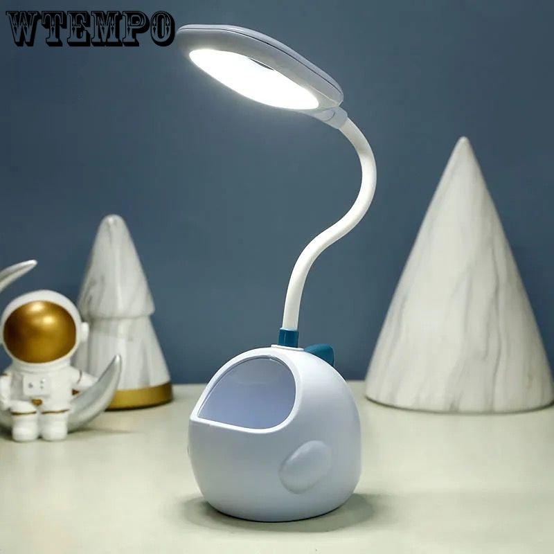 Eye Protection Desk Lamp Desk Student Dormitory Reading Night Light Led Bedroom Bedside Lamp USB Rechargeable Creative Desk Lamp