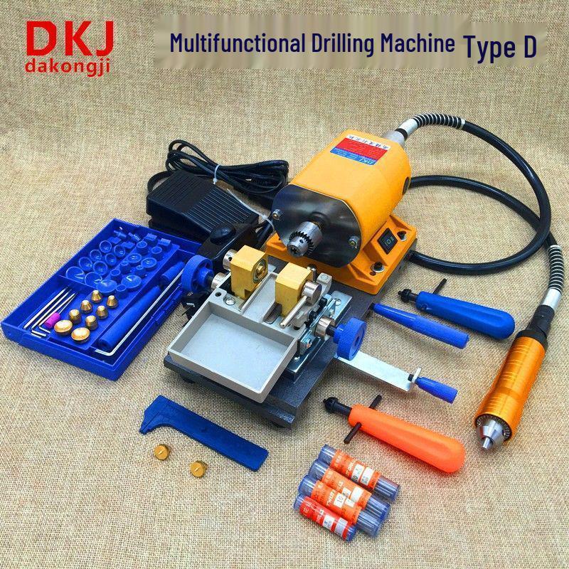 Electric Mini Jade and Bead Drilling Machine for Home Use