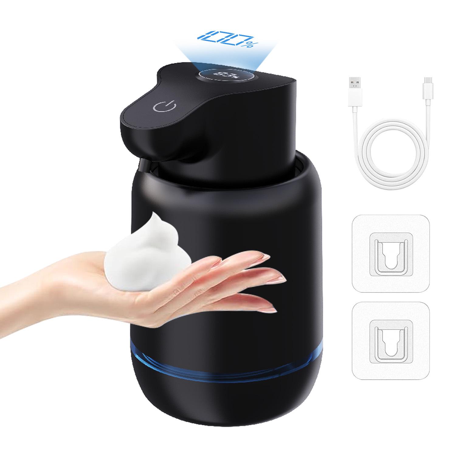 

Wall-Mounted Sensor Soap Dispenser with Display Screen