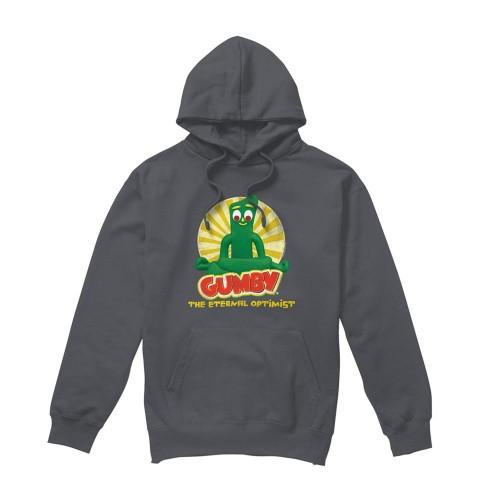 Gumby Unisex Adult The Eternal Optimist Heather Hoodie